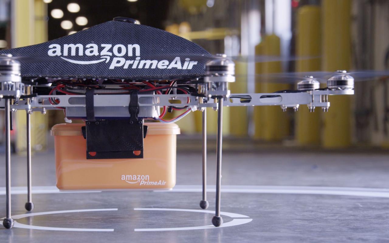 Amazon drone delivery locations